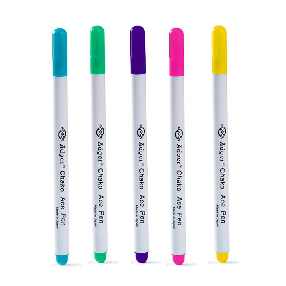 Fabric Marking Pen - 5 szt. Zmywalne pisaki do haftu