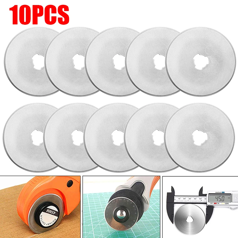 Rotary Cutter Fabric - 10 sztuk ostrza do obcinania obrotowego