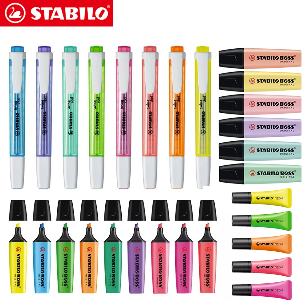 Stabilo Marker Swing Cool - Zestaw zakreślaczy STABILO BOSS 70 275