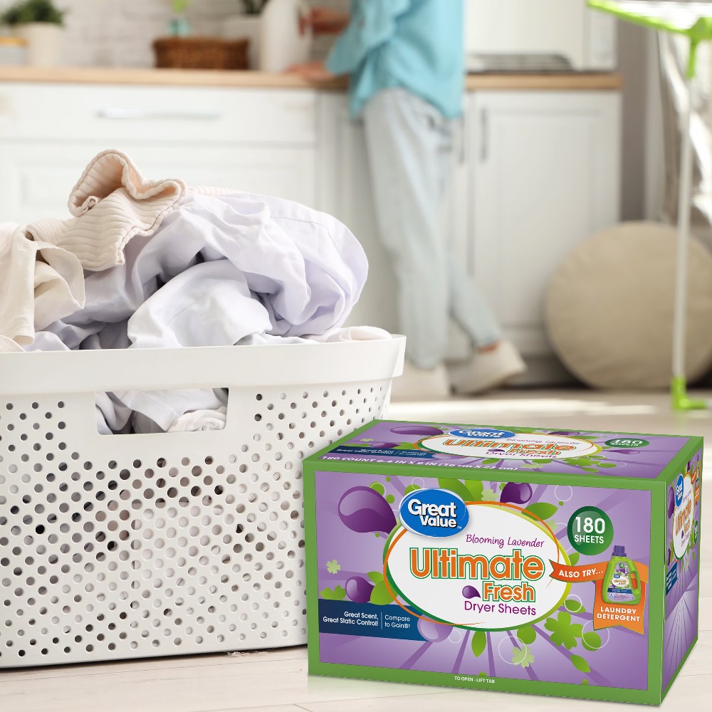 Fabric Softener Sheet - Płatki do suszarki Ultimate Fresh o