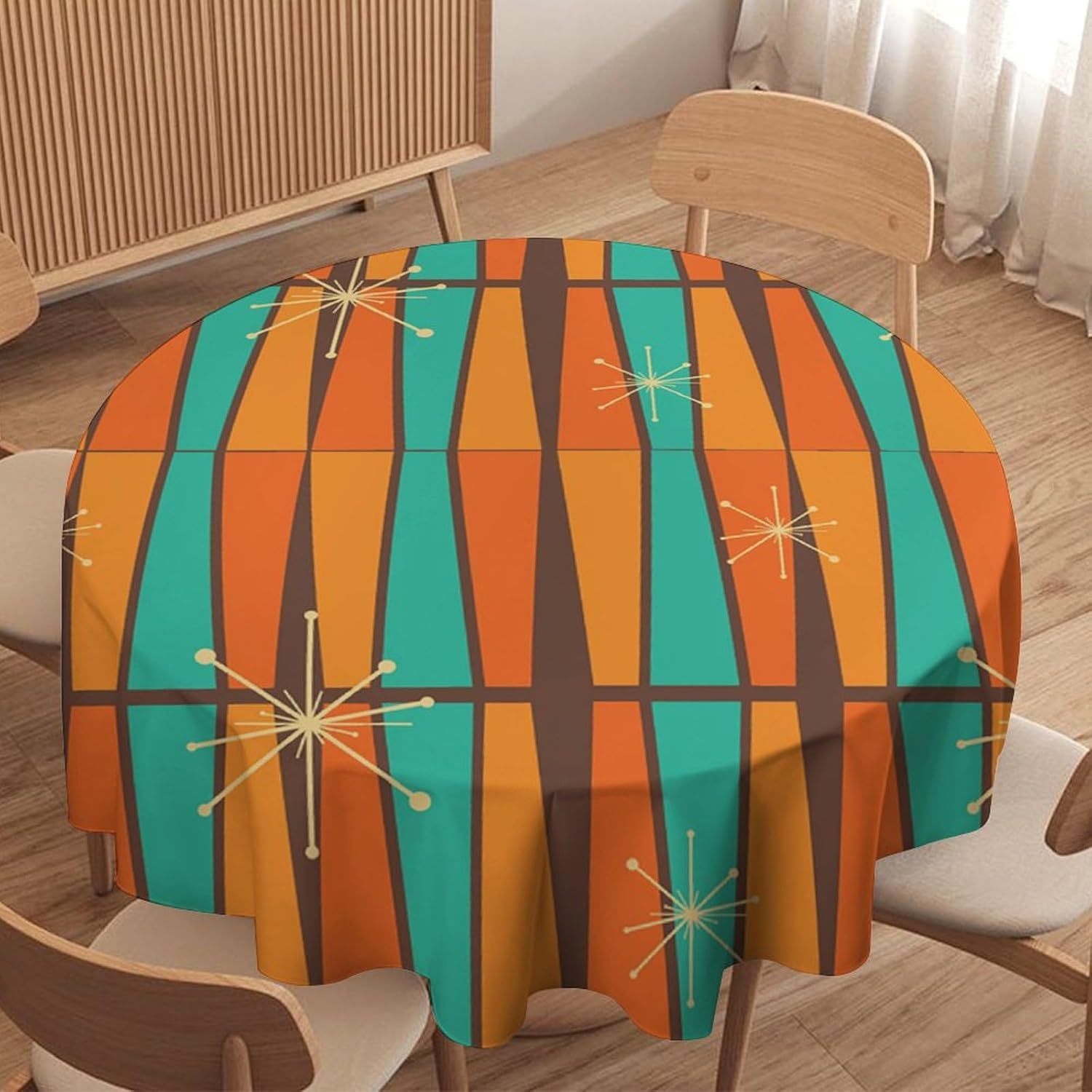 Obrus w stylu Mid-Century Mode – Century Textile & Sewing Supply recenzja i cena