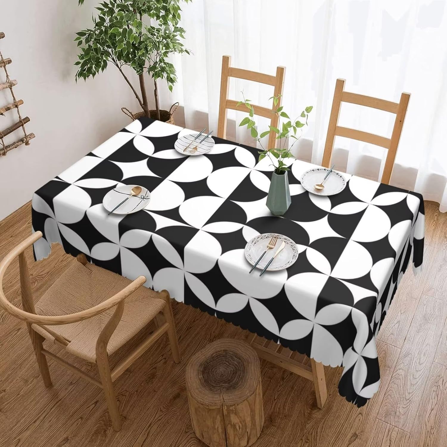 Minimalistyczny obrus w stylu  – Century Textile & Sewing Supply recenzja i cena