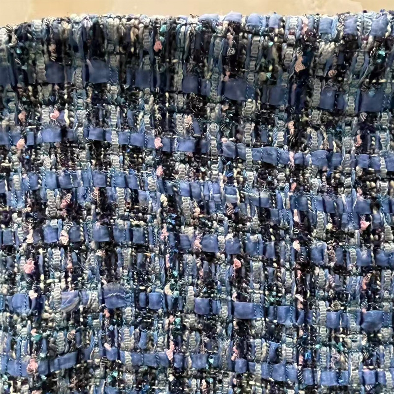 Niebieska, barwiona przędzą, g – Sewing Tweed recenzja i cena