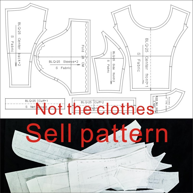 Rysunki do szycia kobiece gleb – Textile Sewing Patterns recenzja i cena