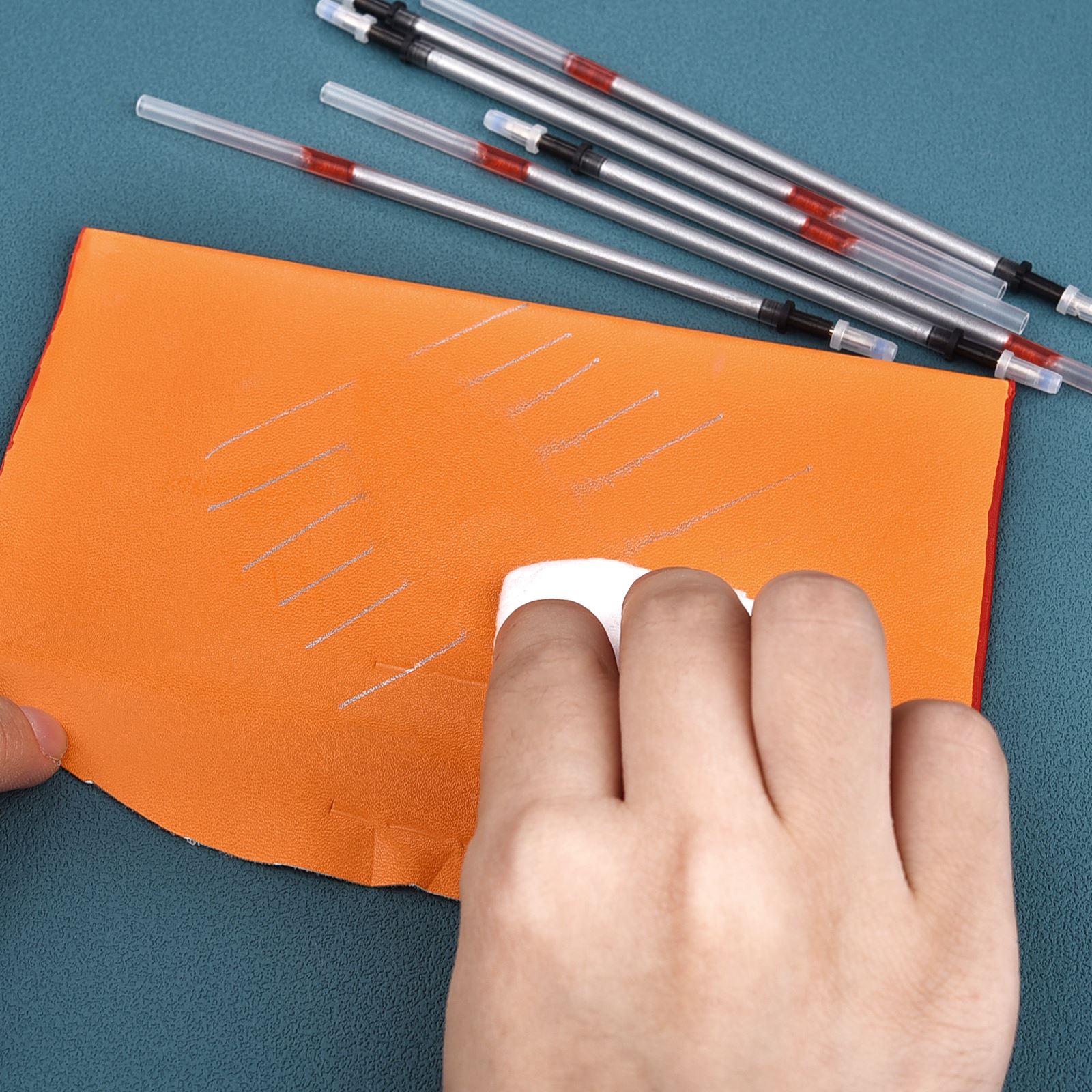 5/10/20 sztuk skórzane rysowan – Fabric Marking Pen recenzja i cena