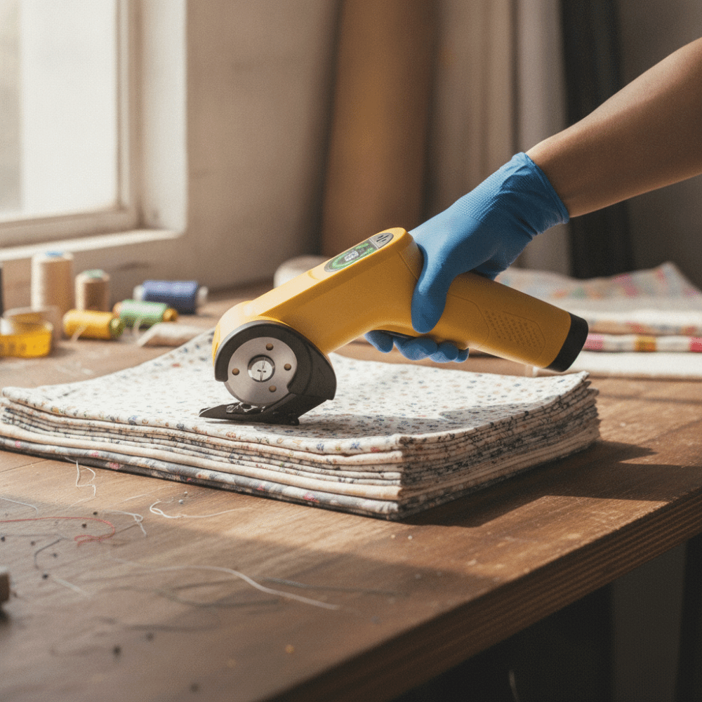 Akumulatorowy elektryczny noży – Rotary Cutter Fabric recenzja i cena