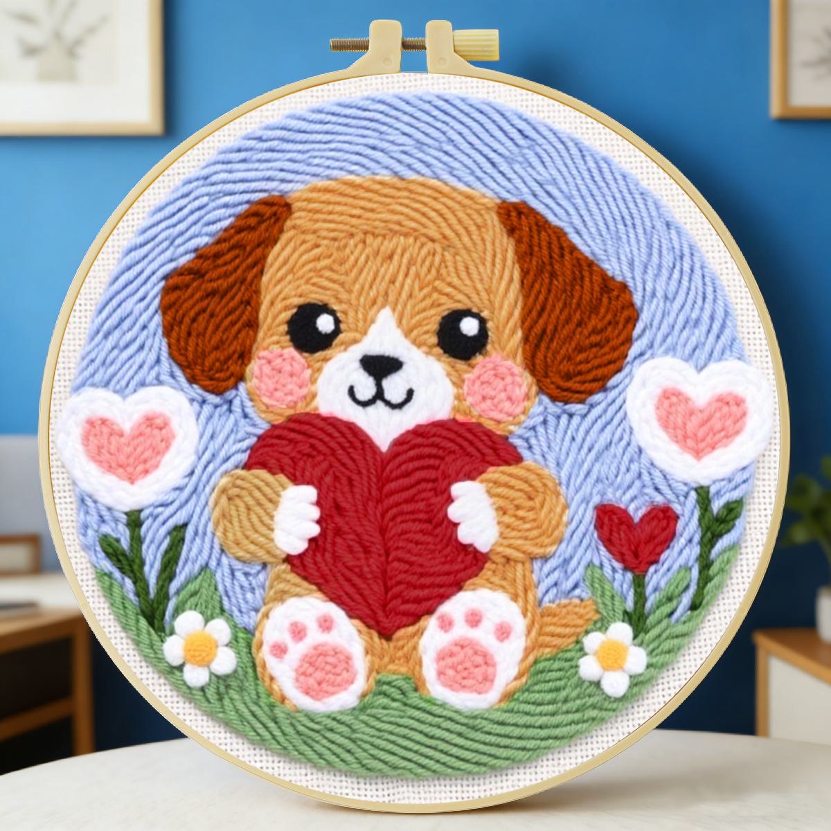 Zestaw do haftowania punch nee – Sewing Textile Art recenzja i cena