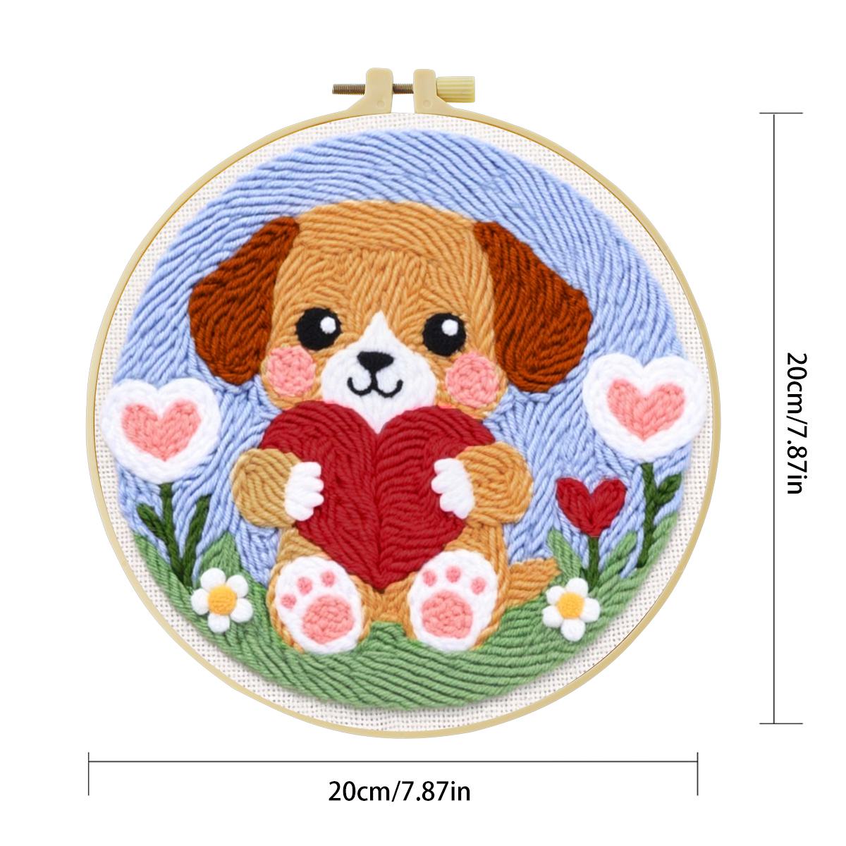 Zestaw do haftowania punch nee – Sewing Textile Art recenzja i cena
