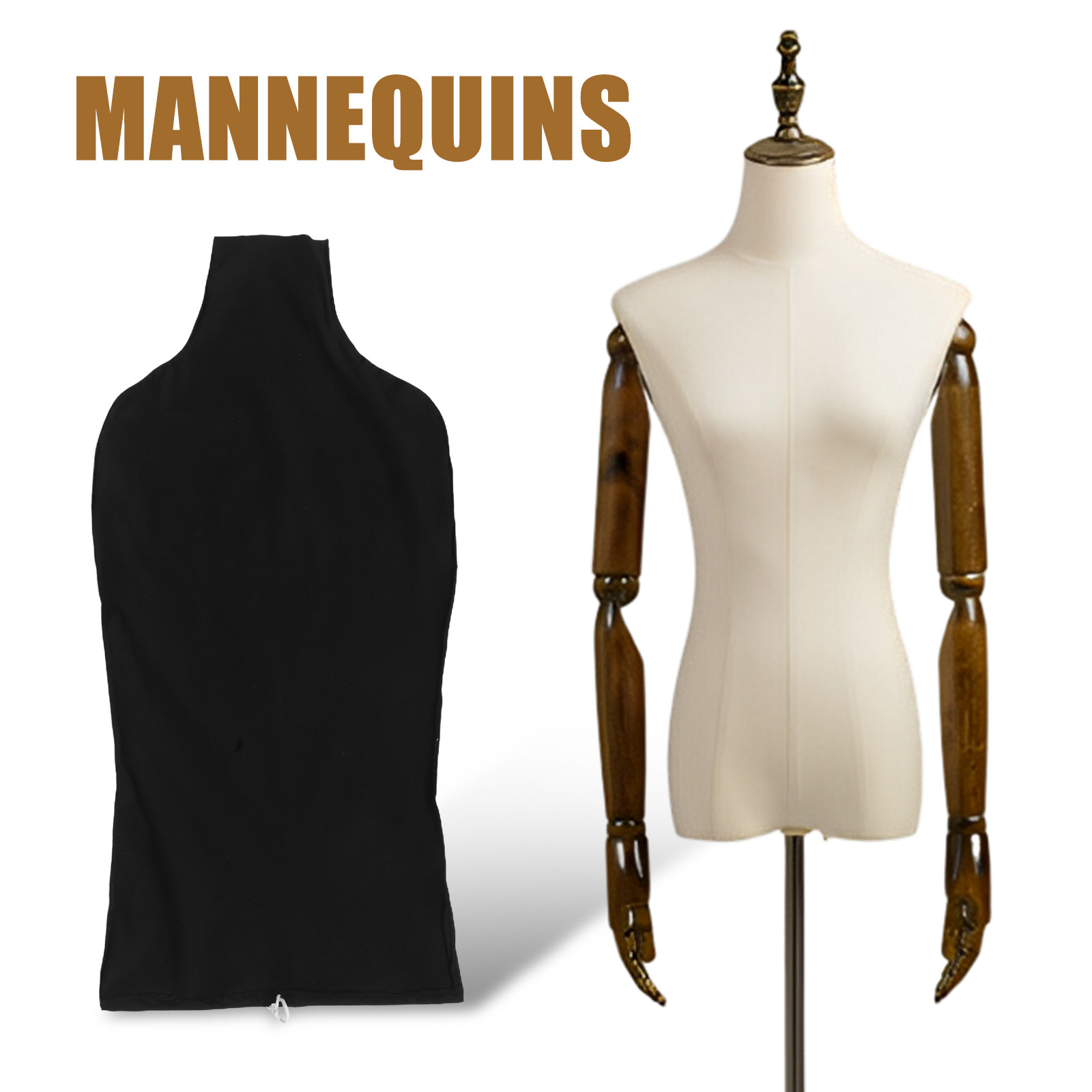 2 szt. Pokrowce materiałowe na – Dress Form Mannequin recenzja i cena