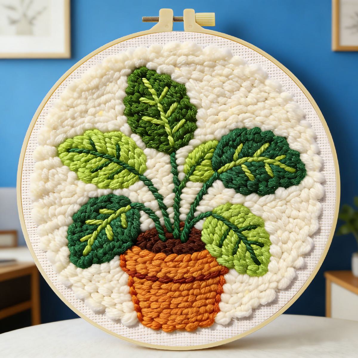 Zestaw do haftowania igłą punc – Sewing Textile Art recenzja i cena