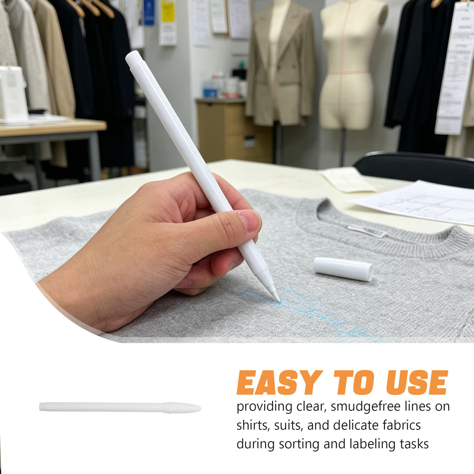 10 szt. Zmywalnych tuszami wod – Fabric Marking Pen recenzja i cena
