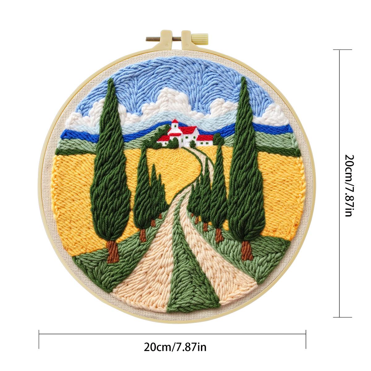 Zestaw do haftowania punch nee – Sewing Textile Art recenzja i cena