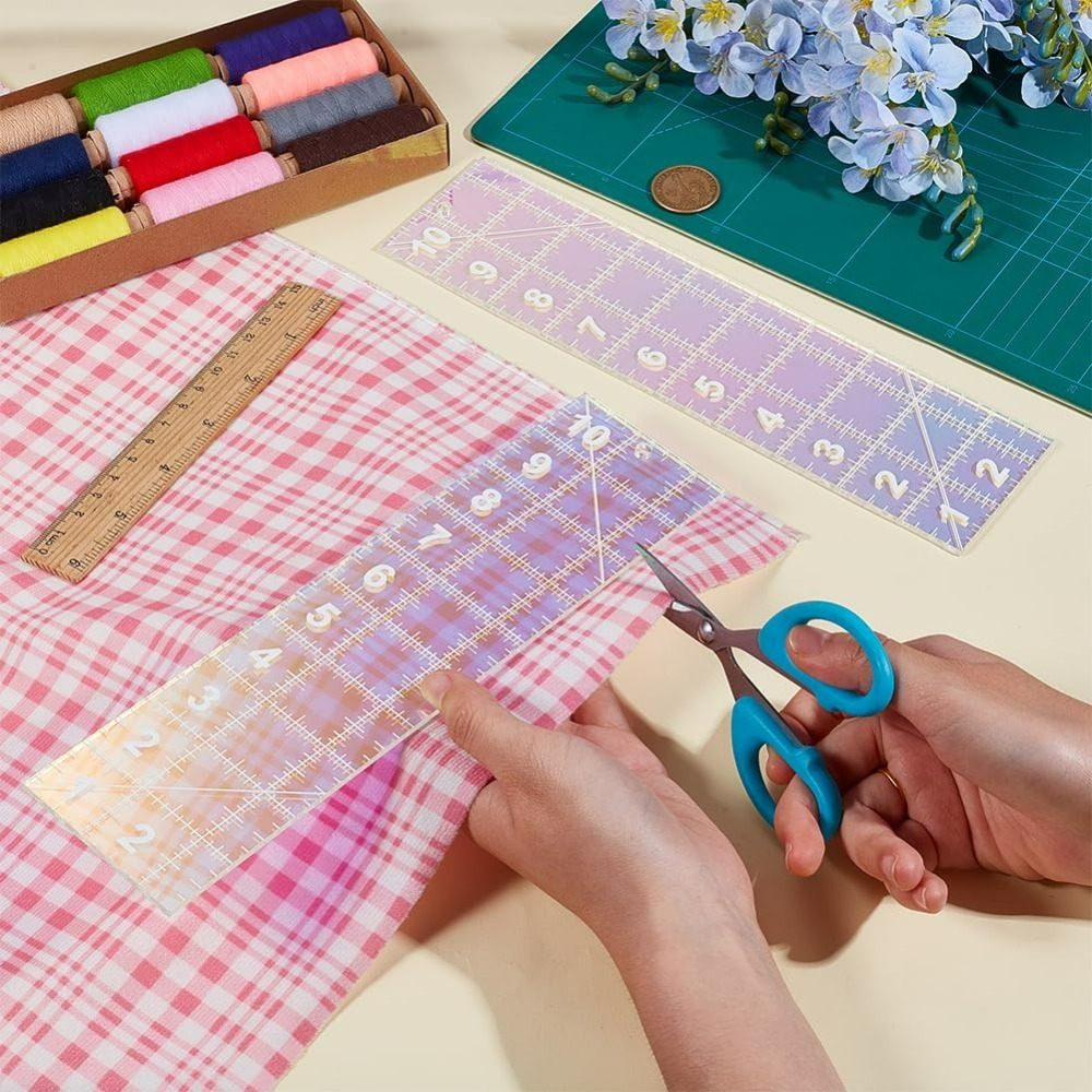 2 szt. Akrylowe szablony do pa – Textile Sewing Patterns recenzja i cena