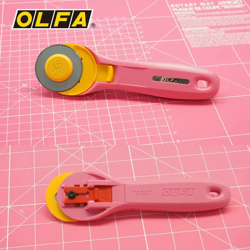 Obrotowa ostrze tnące różowa O – Rotary Cutter Fabric recenzja i cena