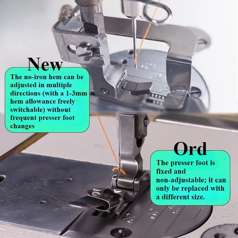 Regulowana stopka do obszywani – Textile Sewing Machines recenzja i cena
