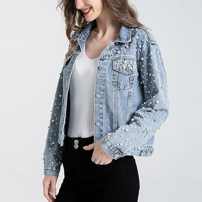 Nowe kurtki jeansowe z perłami – Sewing Jackets recenzja i cena