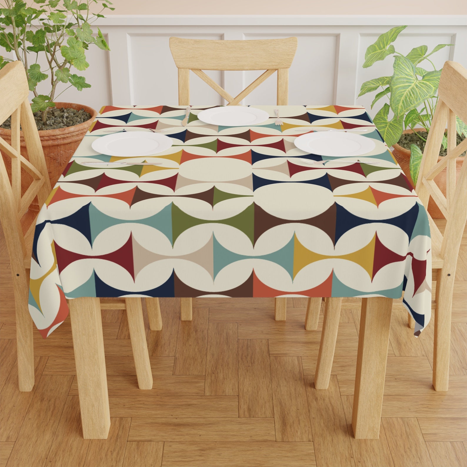 Obrus w stylu Mid-Century Mode – Century Textile & Sewing Supply recenzja i cena