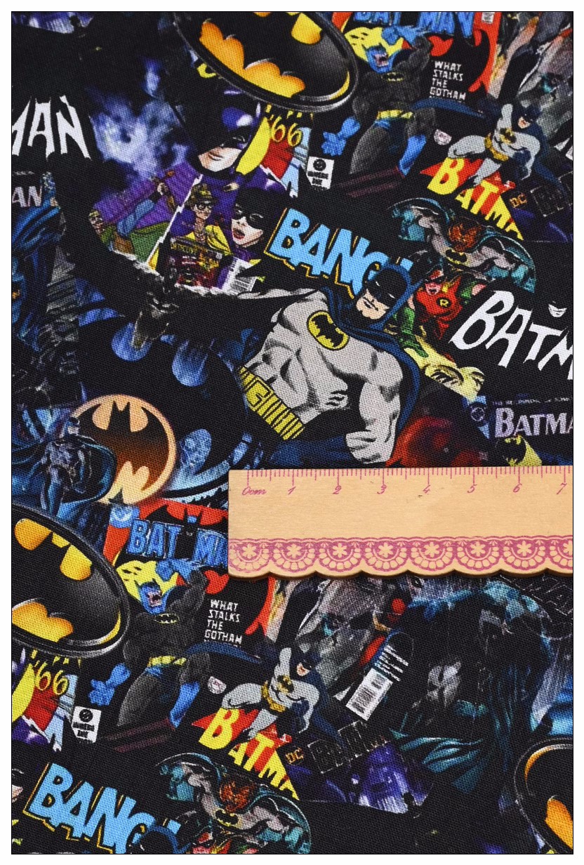 Batman Bandai Anime Design 100 – Textile And Sewing Materials recenzja i cena