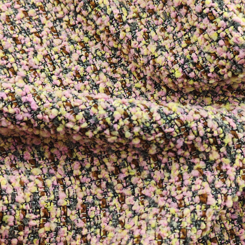 Różowa, barwiona przędzą, twee – Sewing Tweed recenzja i cena
