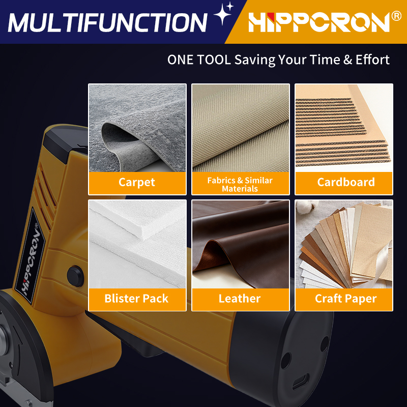 Hippcron 4.2V Bezprzewodowe El – Rotary Cutter Fabric recenzja i cena