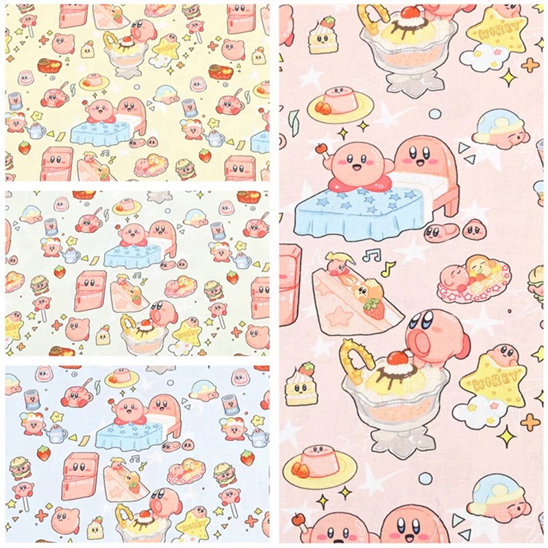 Cartoon Kirby 100 tkanina bawe – Textile And Sewing Materials recenzja i cena