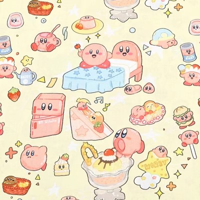 Cartoon Kirby 100 tkanina bawe – Textile And Sewing Materials recenzja i cena