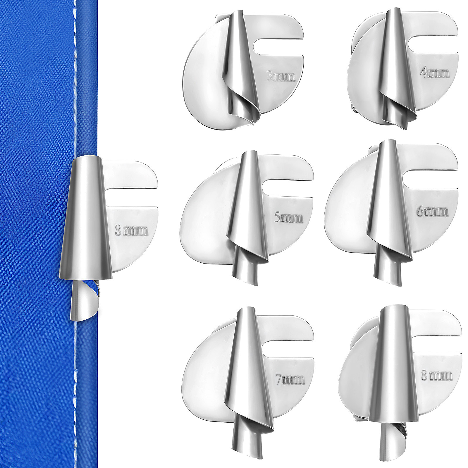 Zestaw 6 uniwersalnych stopek  – Rolled Hem Foot recenzja i cena